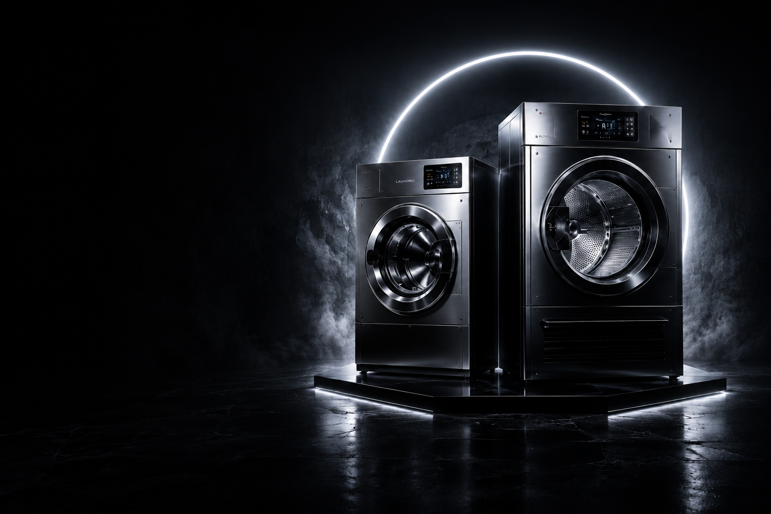 LAUNDRIO industrial washer and dryer